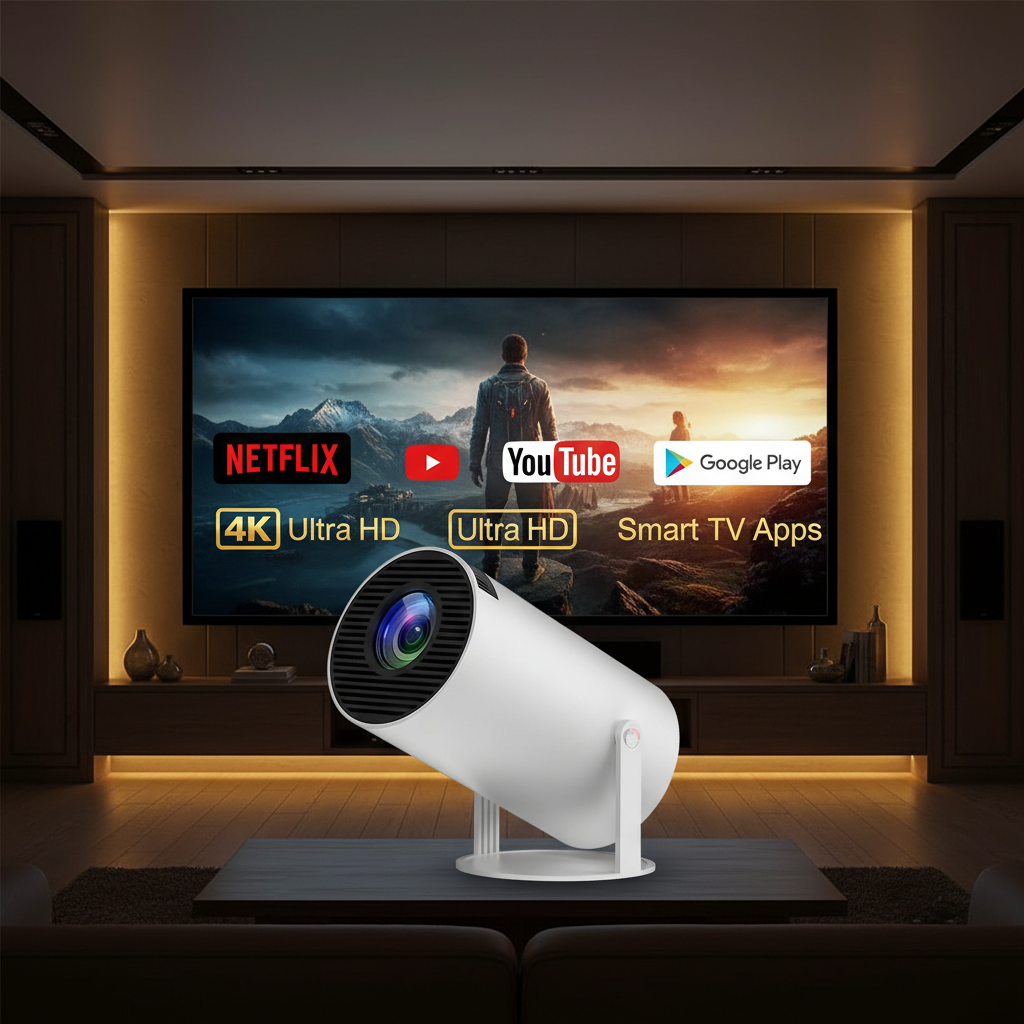 Calidad 4K con sonido envolvente.